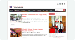 Desktop Screenshot of dealermitsubishimakassar.com